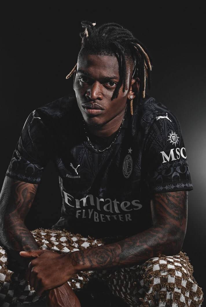 AC Milan X PLEASURES - Limited Edition Black